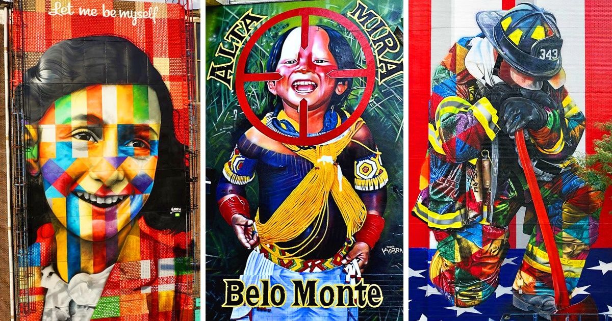 O incrível artista brasileiro que pintou o maior grafite do mundo O incrível artista brasileiro que pintou o maior grafite do mundo