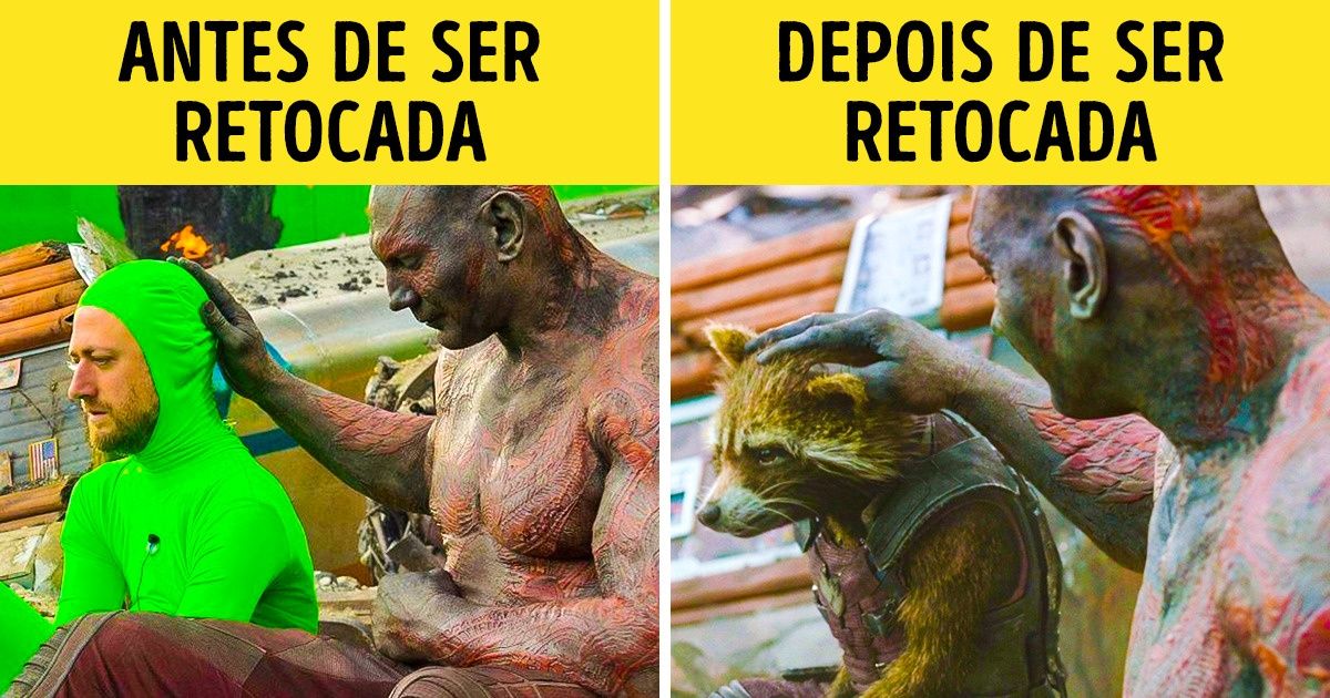 13 Exemplos de como realmente são produzidas algumas cenas de seus filmes favoritos