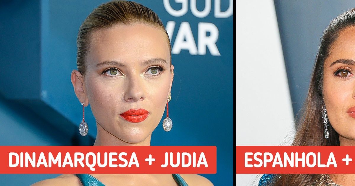 20+ Estrelas que carregam uma rica bagagem genética