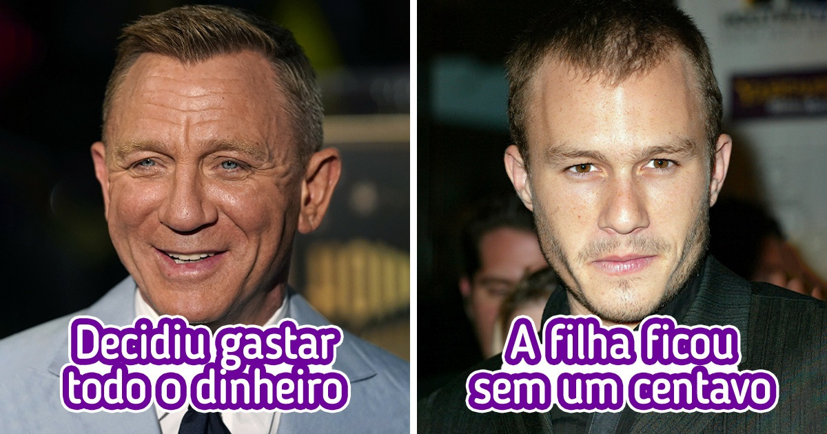 12 Famosos cujos filhos nasceram em berço de ouro, só que não receberão a fortuna de seus pais 12 Famosos cujos filhos nasceram em berço de ouro, só que não receberão a fortuna de seus pais
