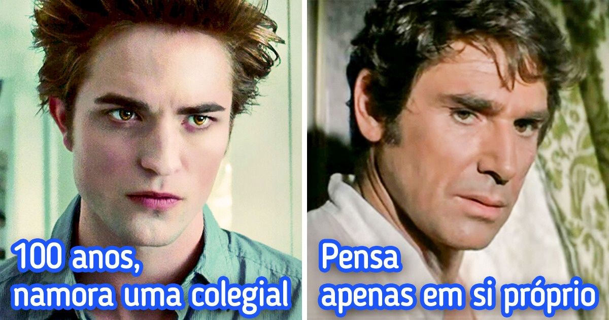 13 Personagens românticos que, na verdade, não são o “príncipe do cavalo branco” 13 Personagens românticos que, na verdade, não são o “príncipe do cavalo branco”