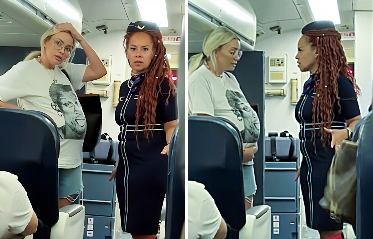 “Uma almofada?”, grávida tenta primeira classe sem pagar, mas é criticada