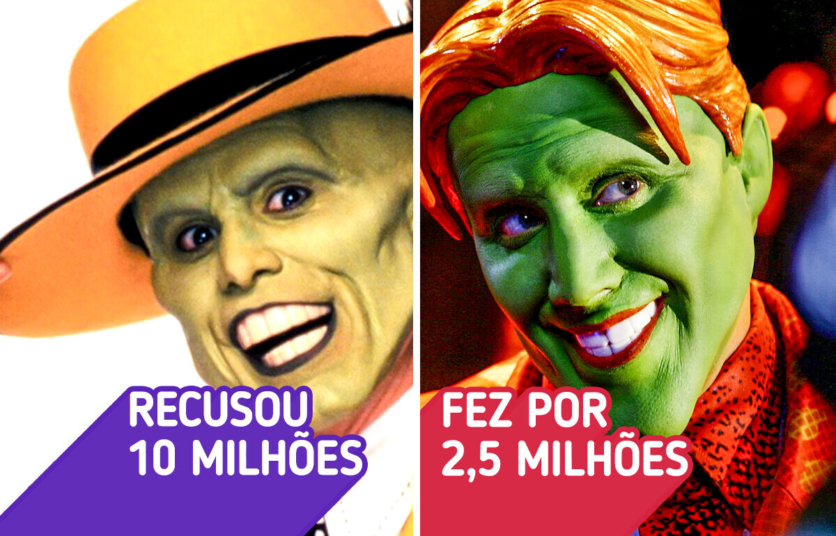 13 Atores que rejeitaram salários milionários para estrelar um filme de continuação