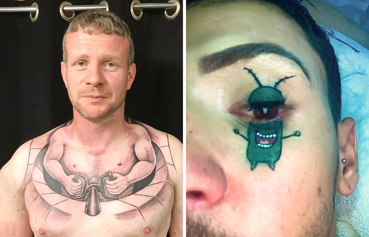 17 Tatuagens que são difíceis de defender, para dizer o mínimo