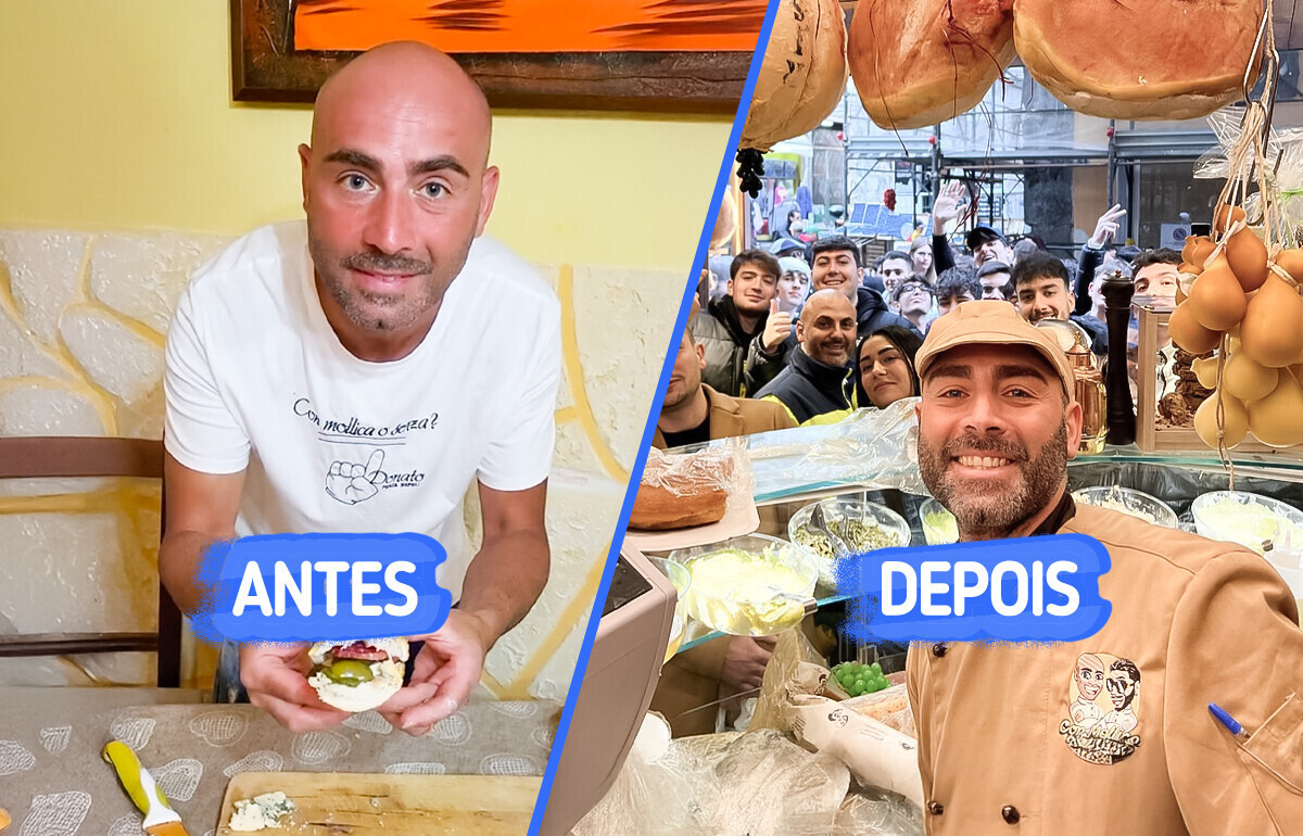 Do balcão ao estrelato, a jornada do italiano que viralizou com sanduíches no TikTok