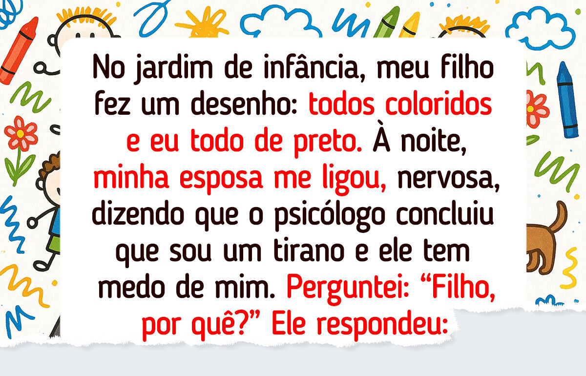 16 “Obras de arte” feitas por crianças que fizeram os adultos chorar de rir