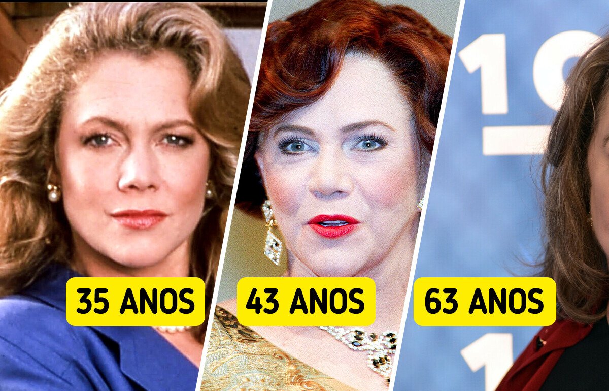 Como a idade moldou a aparência de 16 atrizes icônicas de Hollywood