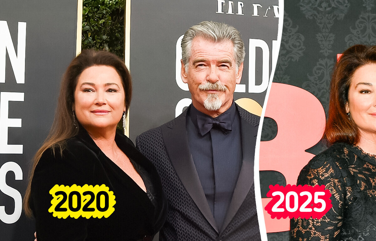“Amo as curvas da minha mulher”, esposa de Pierce Brosnan impressiona com sua transformação