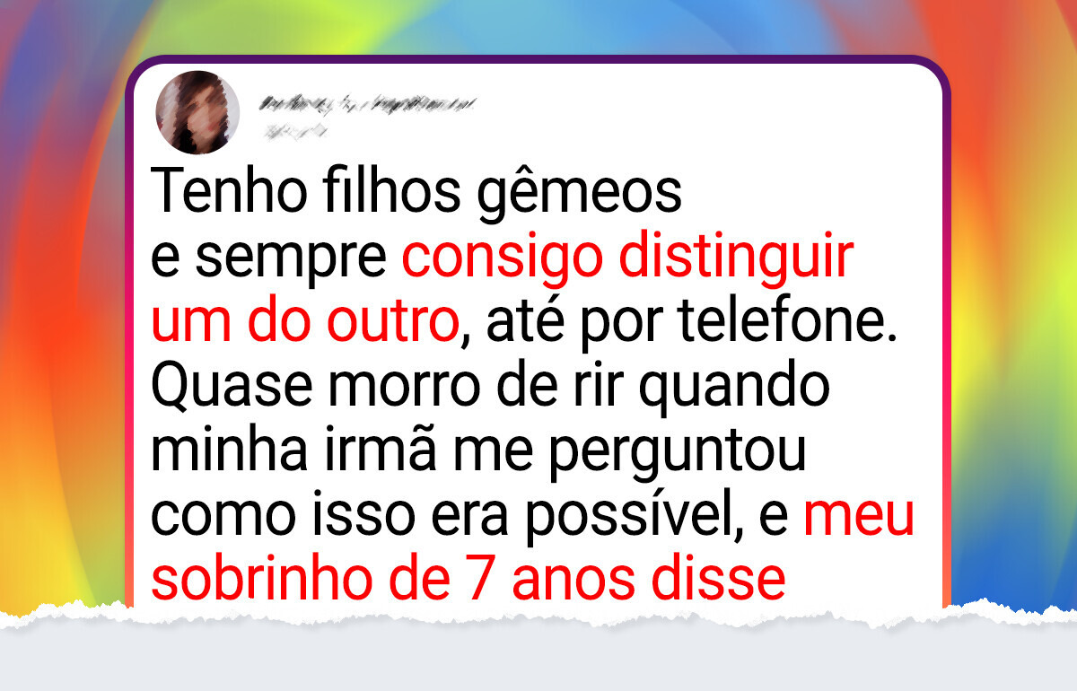 Esses 20 gêmeos provaram que ter um clone pode ser bem confuso