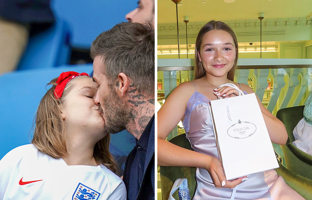 “Garotinha mimada”: Beckham é criticado por dar bolsa de R$15 mil à filha