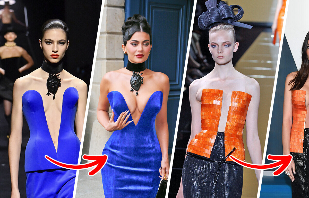 19 Visuais que mudaram de tom e atitude ao sair das passarelas para a vida real