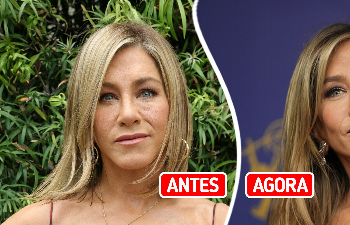 Jennifer Aniston deu adeus aos preenchimentos e retorna ao visual clássico