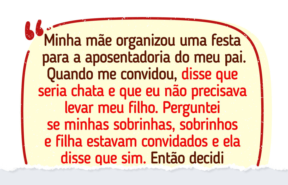 Se meu filho adotivo não é bem-vindo em algum lugar, então eu também não sou