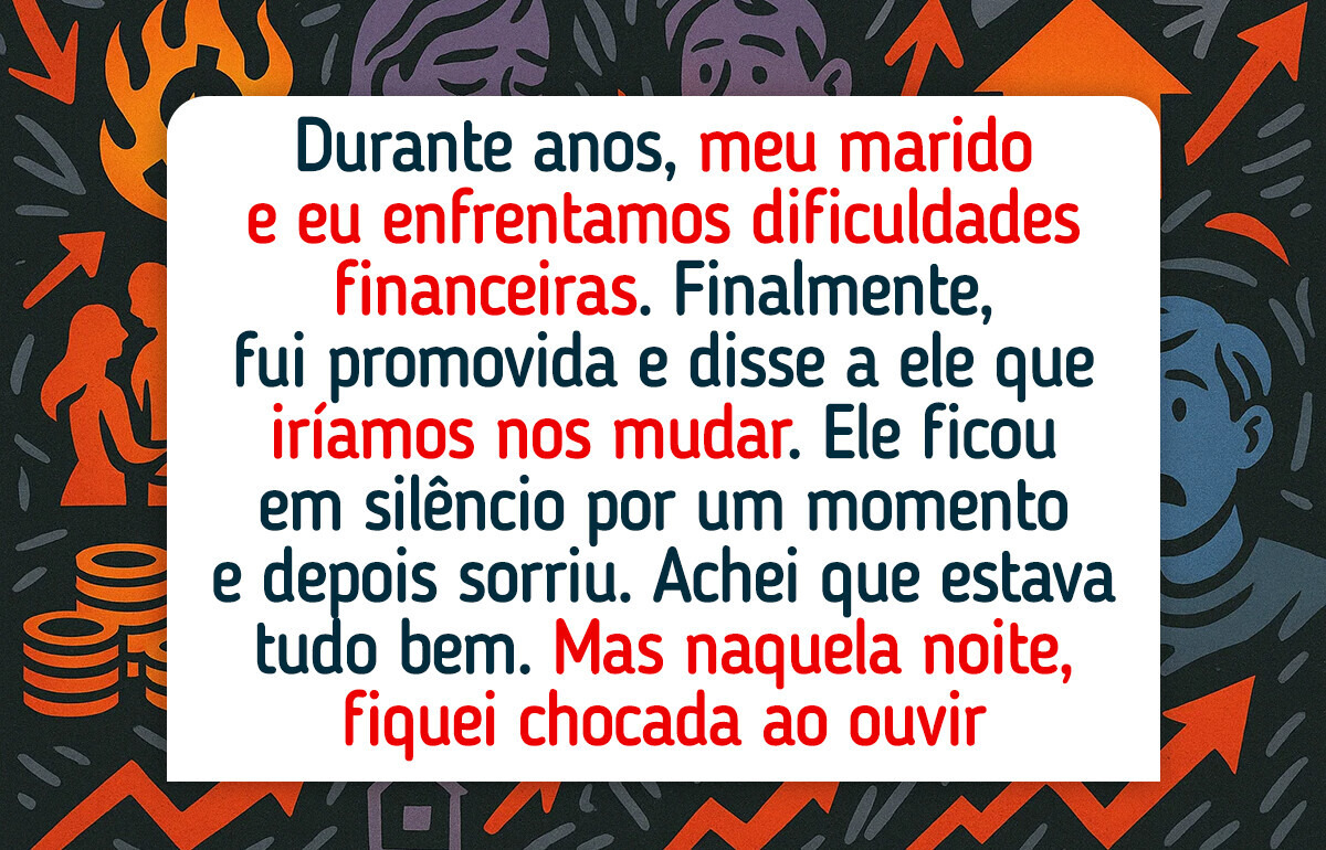 Acreditei que minha promoção seria nossa salvação, mas a reação do meu marido me destruiu