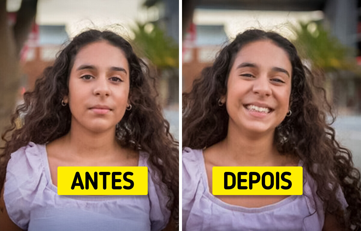 Fotógrafo capta sorrisos espontâneos e prova como eles iluminam um rosto