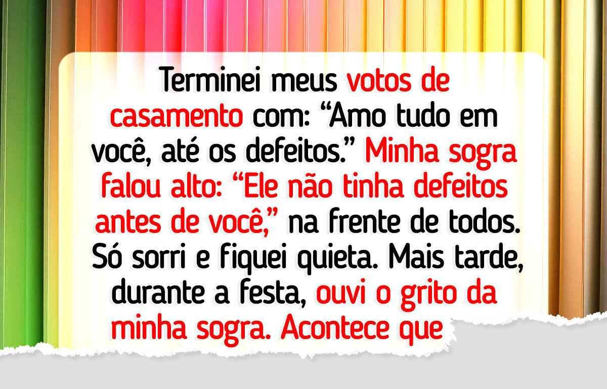 Minha sogra me humilhou em público durante meu casamento, mas o karma veio rápido Minha sogra me humilhou em público durante meu casamento, mas o karma veio rápido