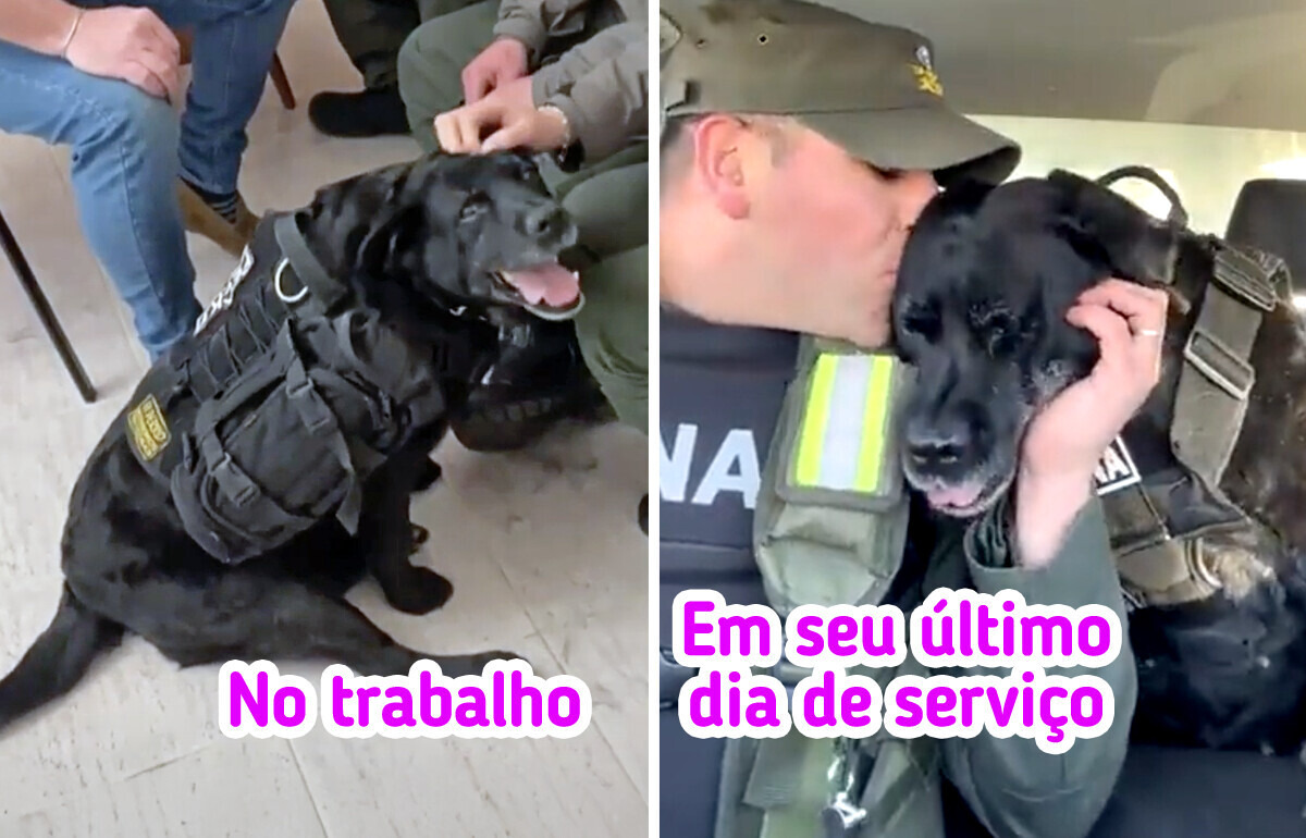 Pequi se despediu da farda e deixou os colegas mais sérios com os olhos marejados
