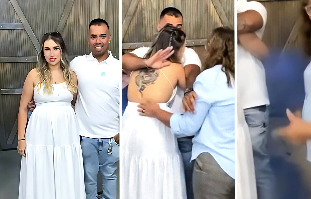 No chá revelação, ele teve uma atitude com a mãe que mudou o clima da festa