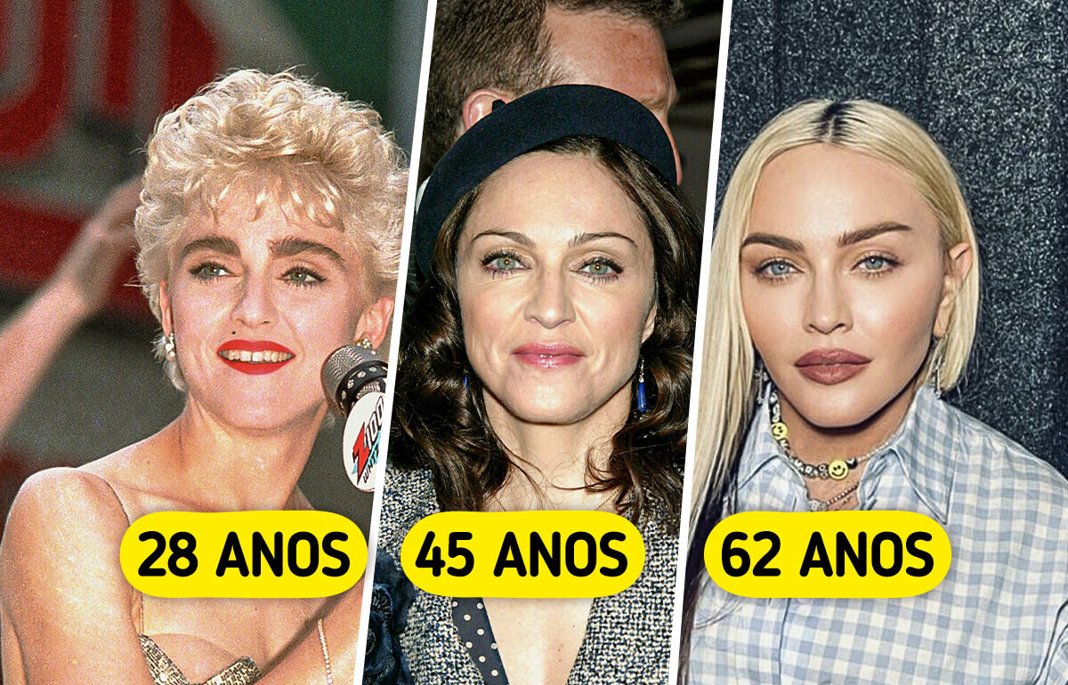15 Celebridades que parecem ficar mais jovens com o passar dos anos