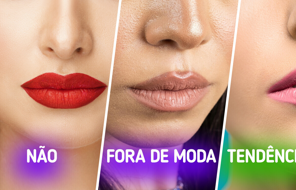 Lábios “chiclete” e outras 7 tendências de maquiagem para arrasar em 2025
