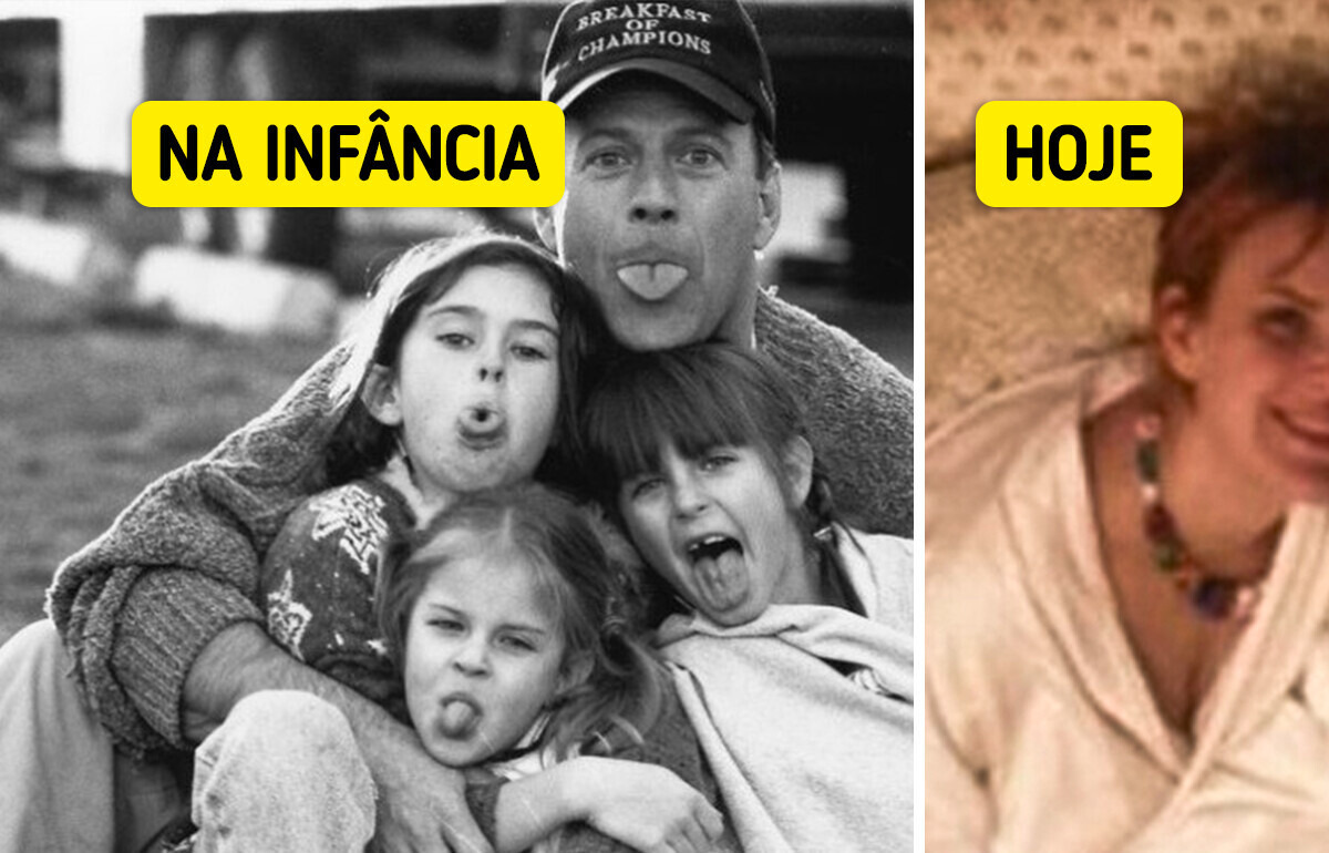 O hábito entre as filhas de Bruce Willis que dividiu a opinião dos fãs
