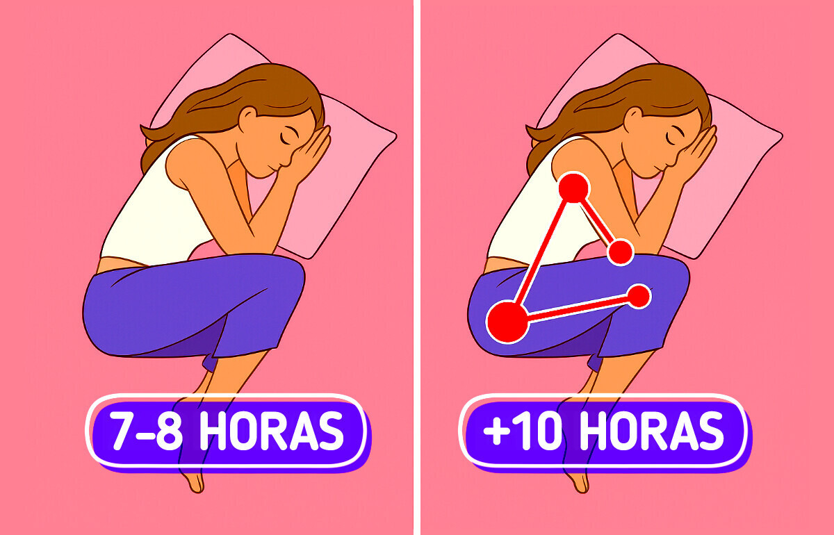 O que acontece com seu corpo quando você dorme mais de 10 horas, segundo a ciência