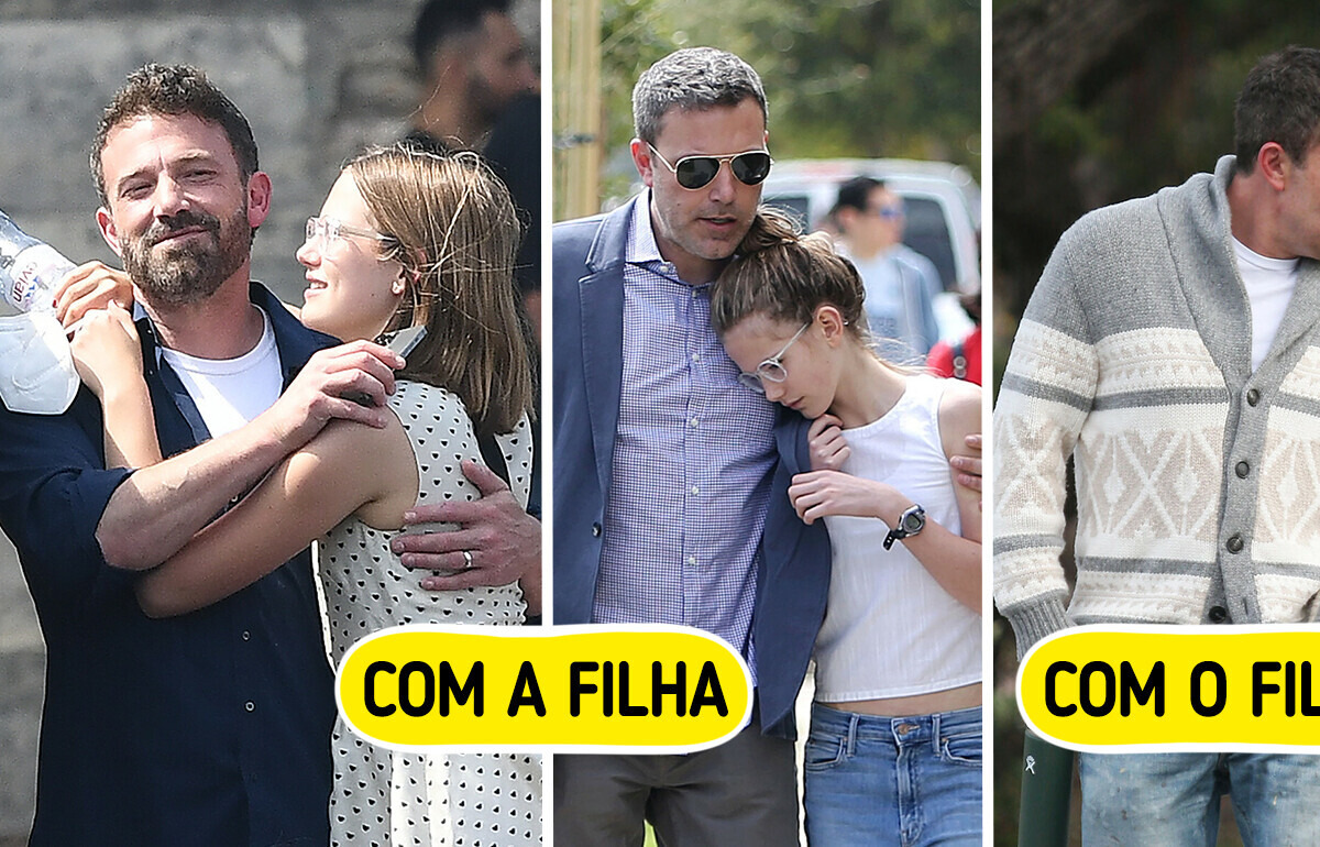 Ben Affleck explica por que foi mais rígido com o filho e mais brincalhão com a filha Ben Affleck explica por que foi mais rígido com o filho e mais brincalhão com a filha
