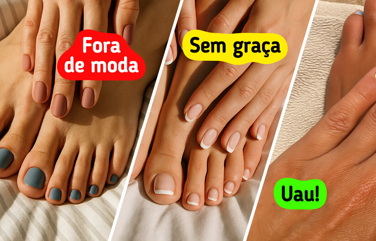 8 Combinações de manicure e pedicure para ficar de olho em 2025