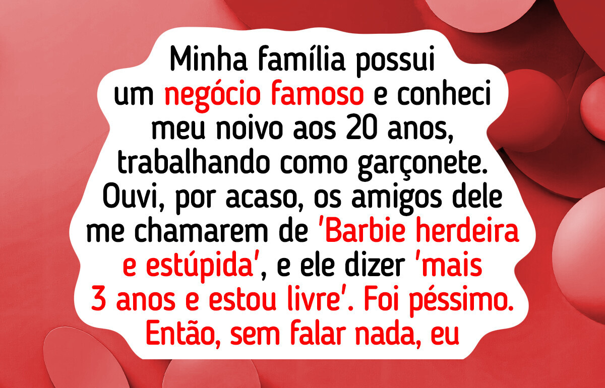 Descobri que meu noivo só quer o meu dinheiro, agora vou dar o troco