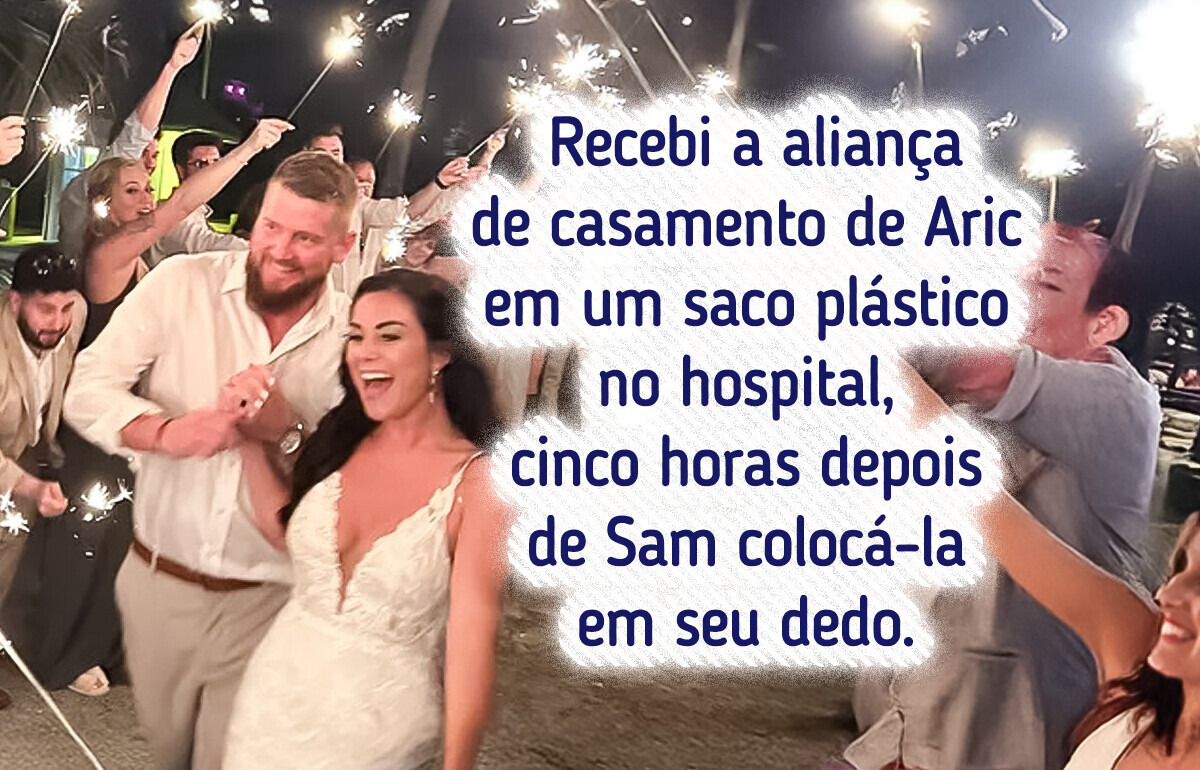 A felicidade foi breve e um acidente separou o casal antes do esperado A felicidade foi breve e um acidente separou o casal antes do esperado