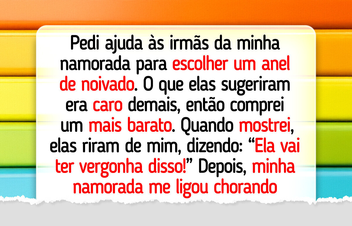 Recuso-me a comprar um anel caro para minha noiva Recuso-me a comprar um anel caro para minha noiva