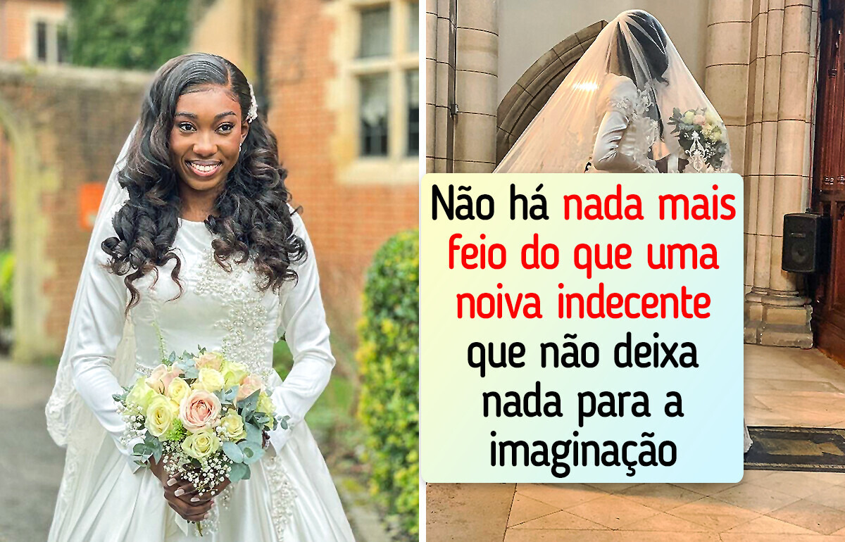 A mulher que fez o próprio vestido de casamento virou alvo ao julgar outras noivas A mulher que fez o próprio vestido de casamento virou alvo ao julgar outras noivas