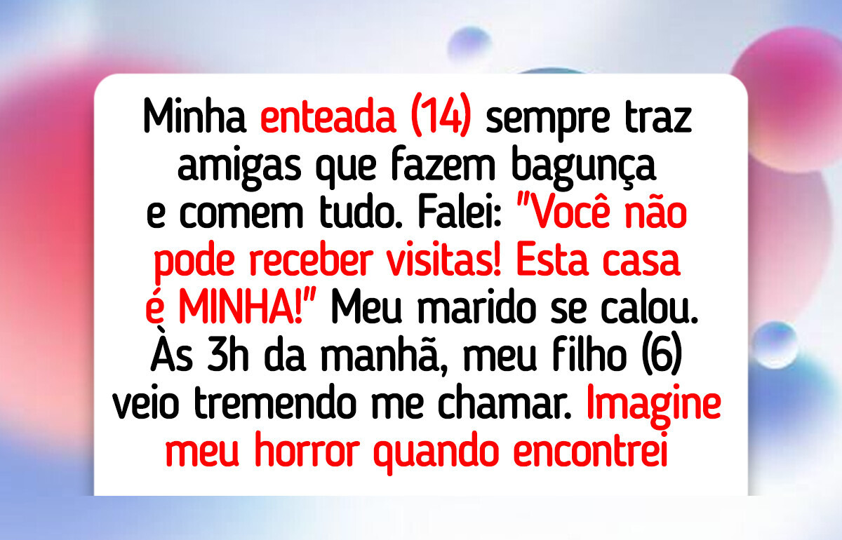 Me recuso a deixar minha enteada trazer as amigas — minha casa, minhas regras