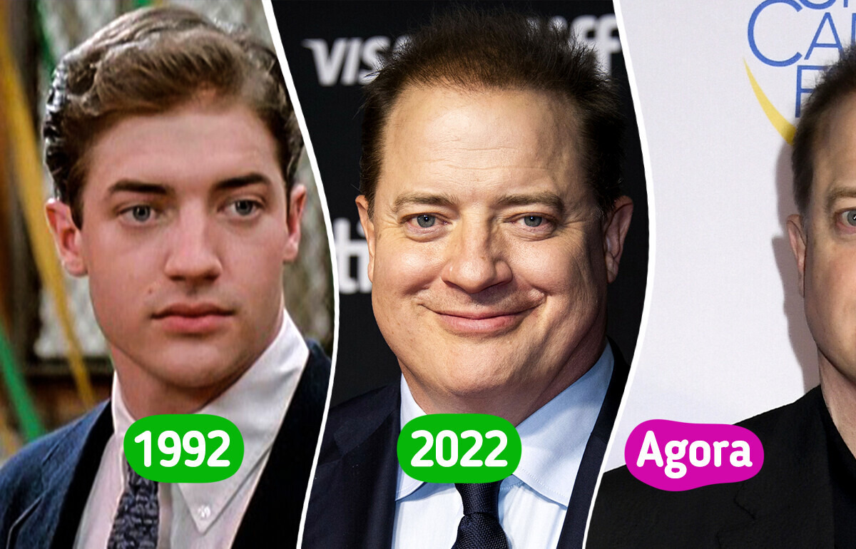 Brendan Fraser, feliz ao lado da namorada, inspira uma onda de carinho online