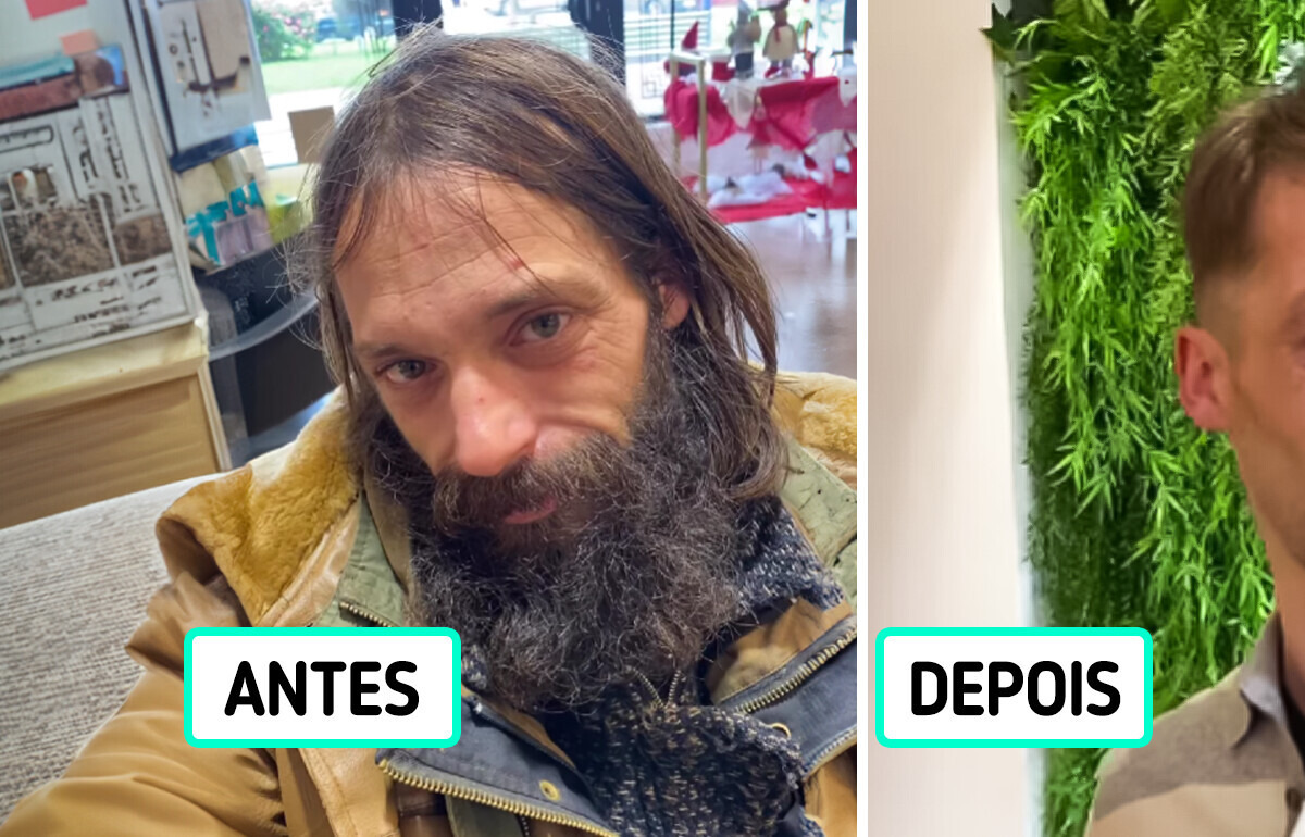 O gesto simples que mudou tudo para um homem invisibilizado