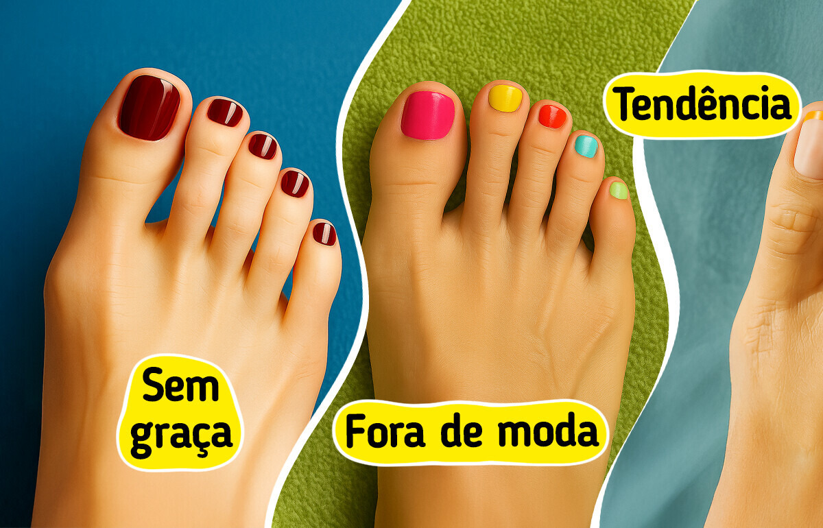 11 Pedicures clássicos que já estão fora de moda 11 Pedicures clássicos que já estão fora de moda