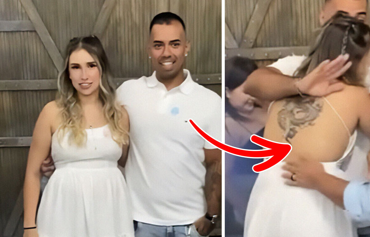 Homem empurra a própria mãe durante chá revelação e causa polêmica nas redes Homem empurra a própria mãe durante chá revelação e causa polêmica nas redes