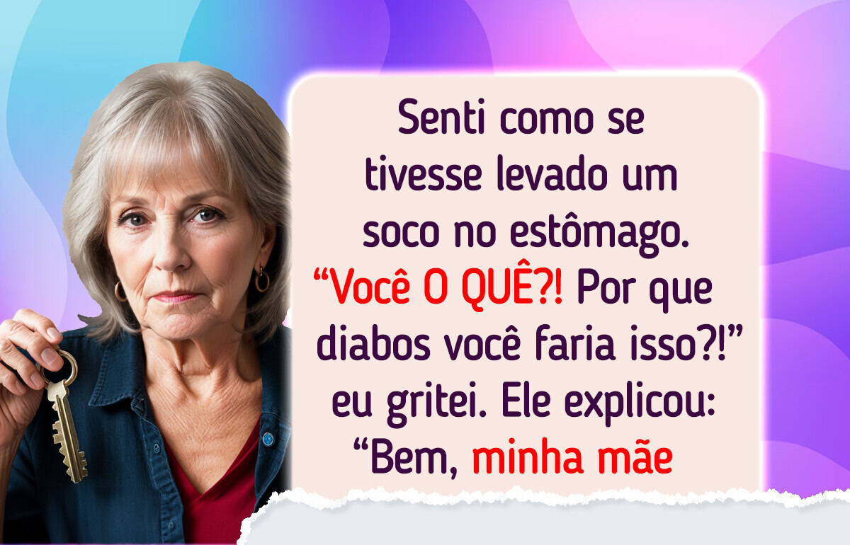 Paguei a casa por 20 anos e descobri que meu marido passou o imóvel para a mãe Paguei a casa por 20 anos e descobri que meu marido passou o imóvel para a mãe