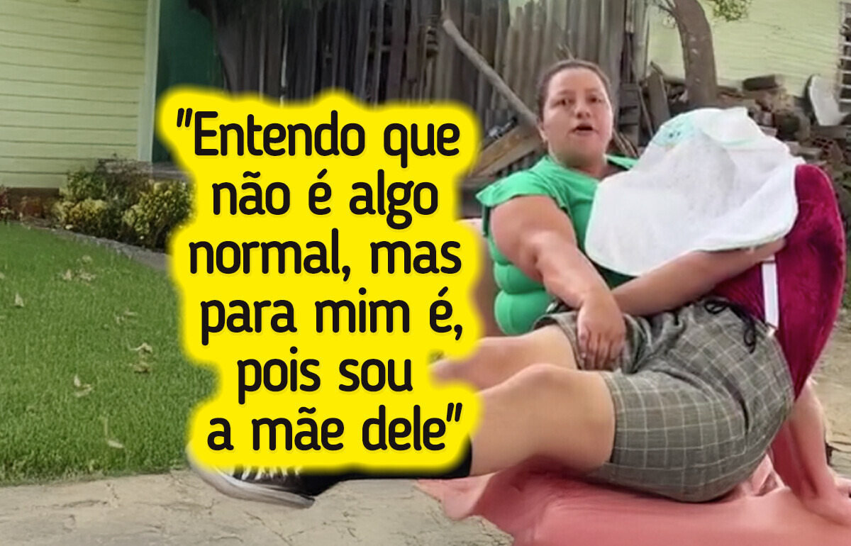 A polêmica causada por uma mãe que amamenta o filho já adulto