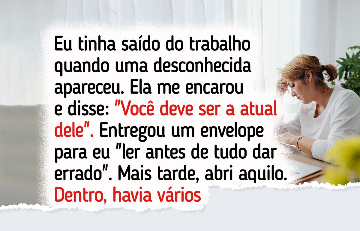 A ex do meu marido me procurou com algo que ele sempre escondeu