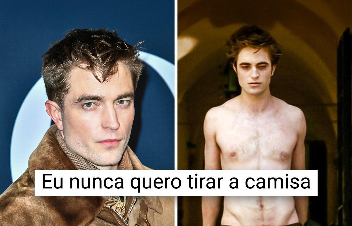 O Transtorno que preocupa Robert Pattinson, mesmo eleito o mais sexy