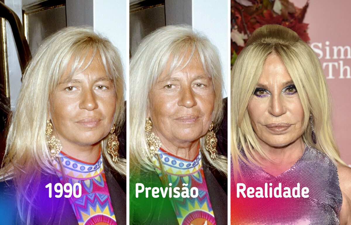 Como seriam 12 famosos se tivessem envelhecido sem ajuda de recursos estéticos Como seriam 12 famosos se tivessem envelhecido sem ajuda de recursos estéticos