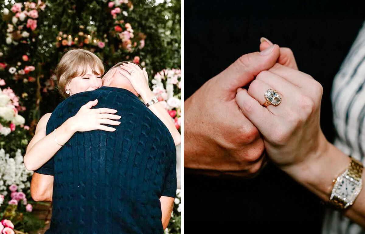 Taylor Swift fica noiva de Travis Kelce e mostra anel dos sonhos: quanto custou?