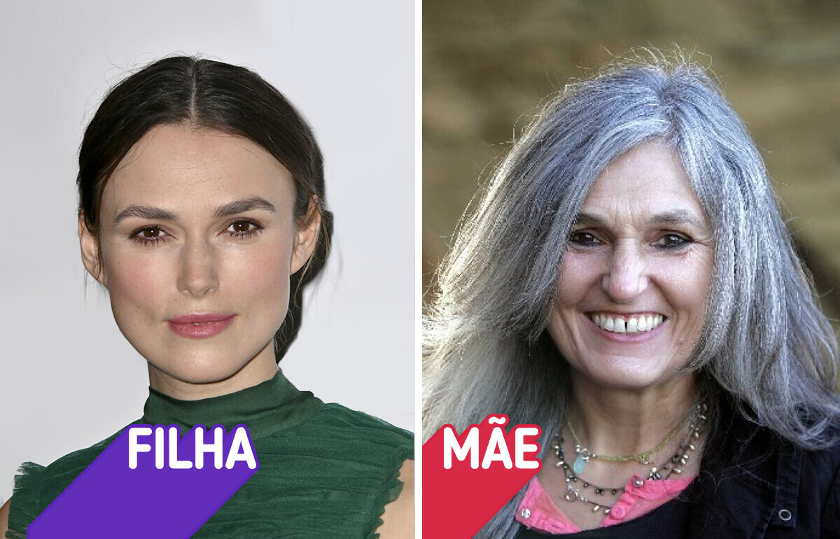 17 Mães que passaram o gene da beleza para nossos famosos favoritos