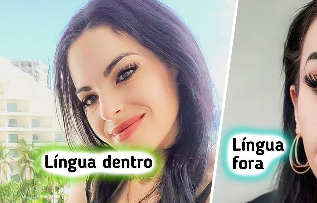 Ela desbancou qualquer fofoqueira com a língua mais larga do mundo Ela desbancou qualquer fofoqueira com a língua mais larga do mundo