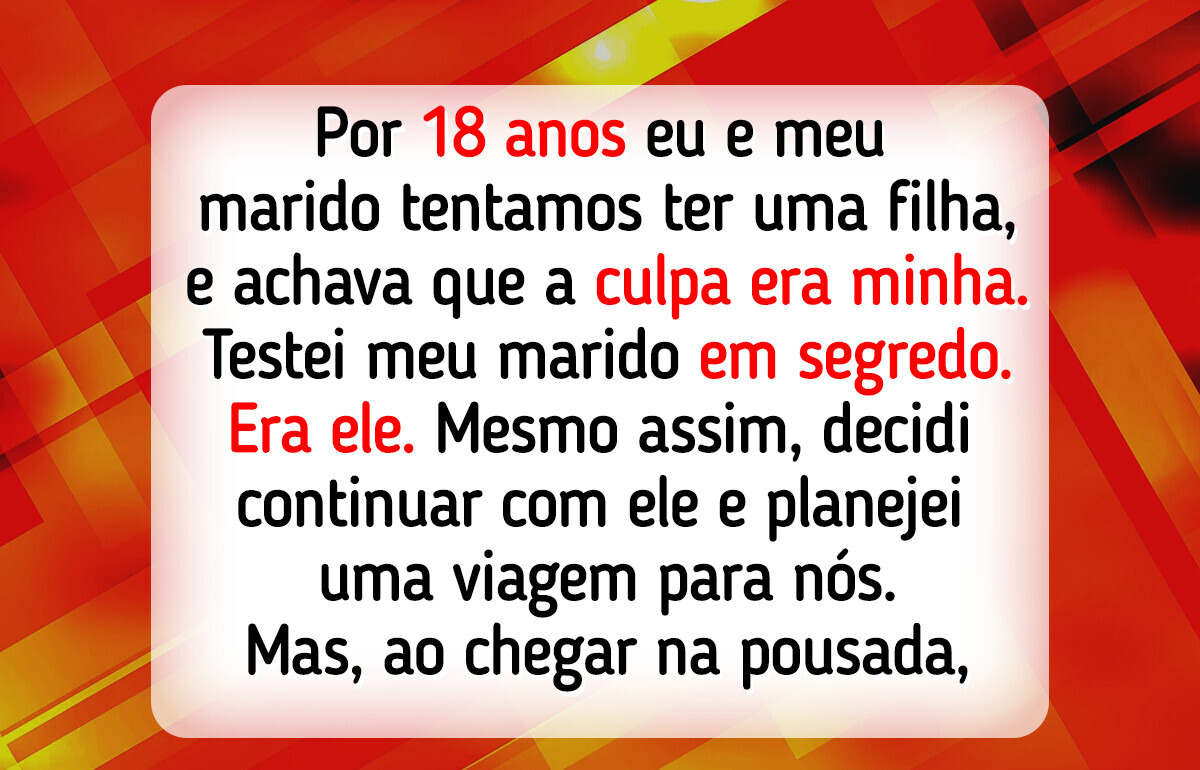 Por 18 anos tentei engravidar, sem imaginar o que meu marido escondia de mim Por 18 anos tentei engravidar, sem imaginar o que meu marido escondia de mim