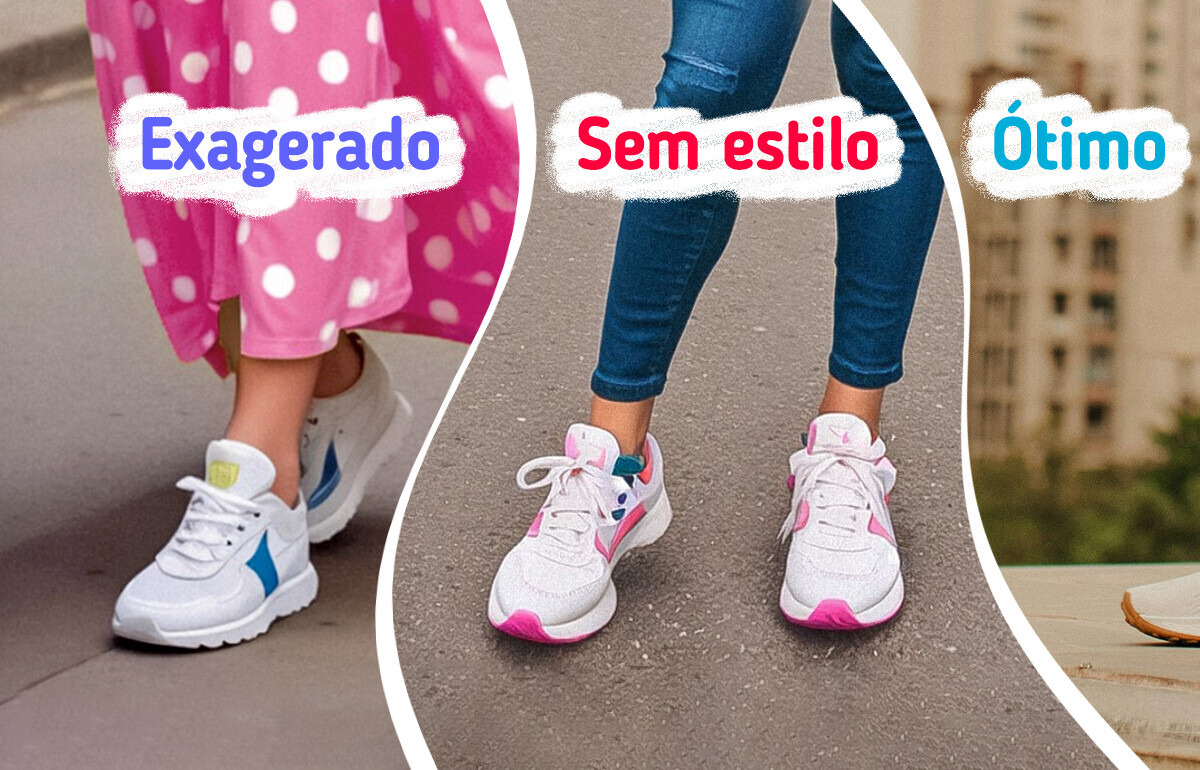 13 Ideias práticas para usar tênis e sapatos com mais estilo