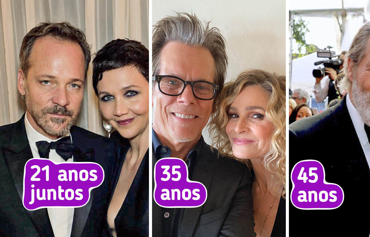 14 Casais famosos que provam como o amor pode durar longe dos holofotes