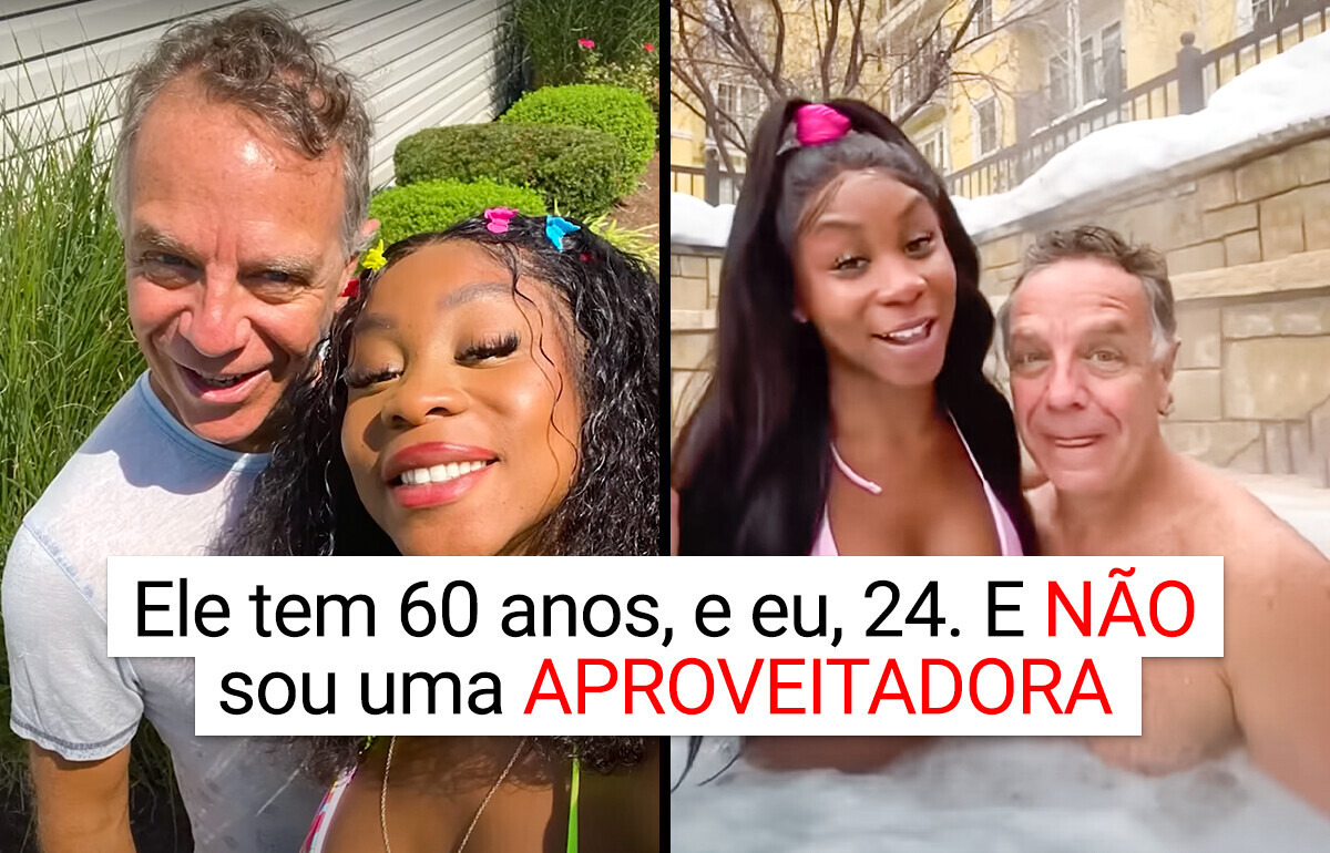 Casal com quase 40 anos de diferença de idade prova que o amor sempre vence Casal com quase 40 anos de diferença de idade prova que o amor sempre vence