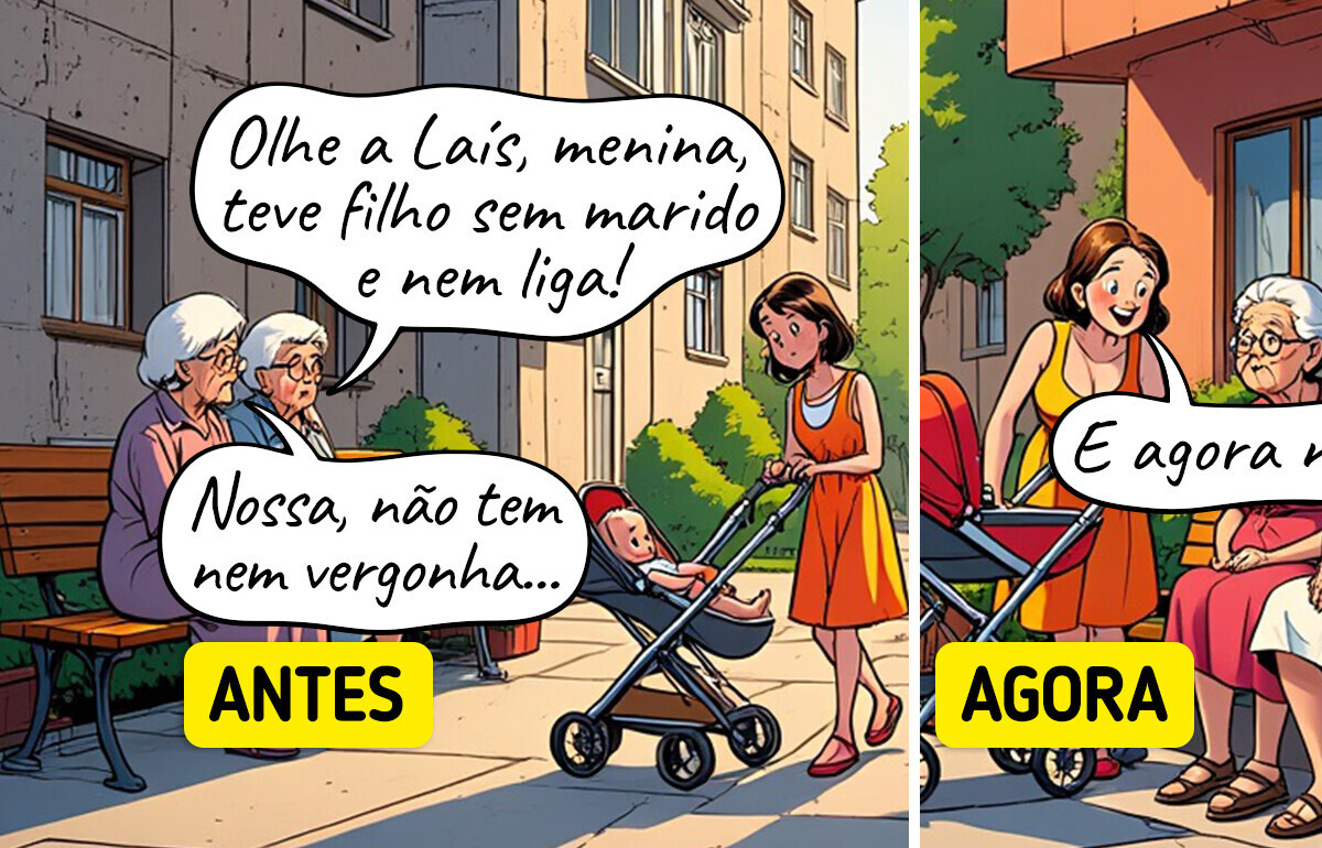 18 Quadrinhos que mostram o quanto mudamos e por que isso importa